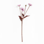 POPPY ΛΟΥΛΟΥΔΙ ΤΕΧΝΗΤΟ 60cm POLYESTER ΛΙΛΑ ΜΩΒ ΠΡΑΣΙΝΟ 030895