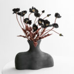 POPPY ΛΟΥΛΟΥΔΙ ΤΕΧΝΗΤΟ 60cm POLYESTER ΜΑΥΡΟ ΠΡΑΣΙΝΟ 030897 - Image 2