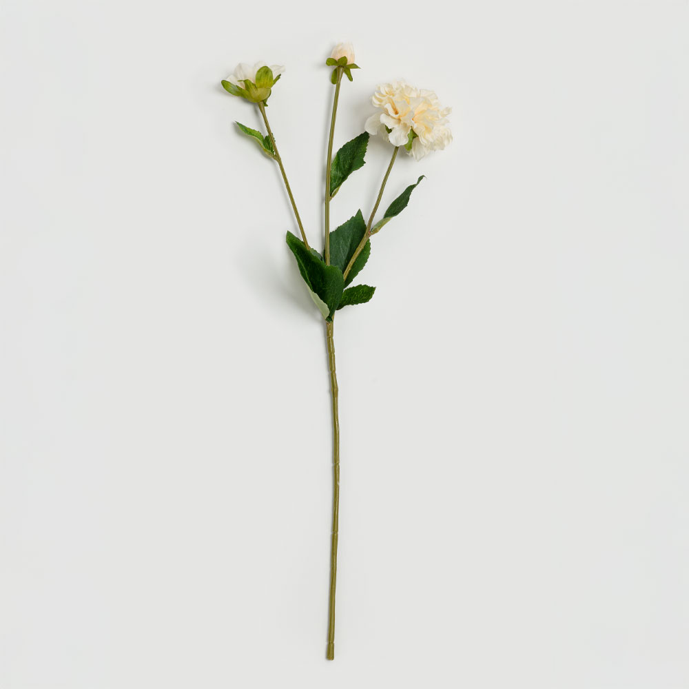030898-pXuiB-first-_1 ZINNIA ΛΟΥΛΟΥΔΙ ΤΕΧΝΗΤΟ 62cm POLYESTER ΜΠΕΖ ΠΡΑΣΙΝΟ 030898 - Image 1