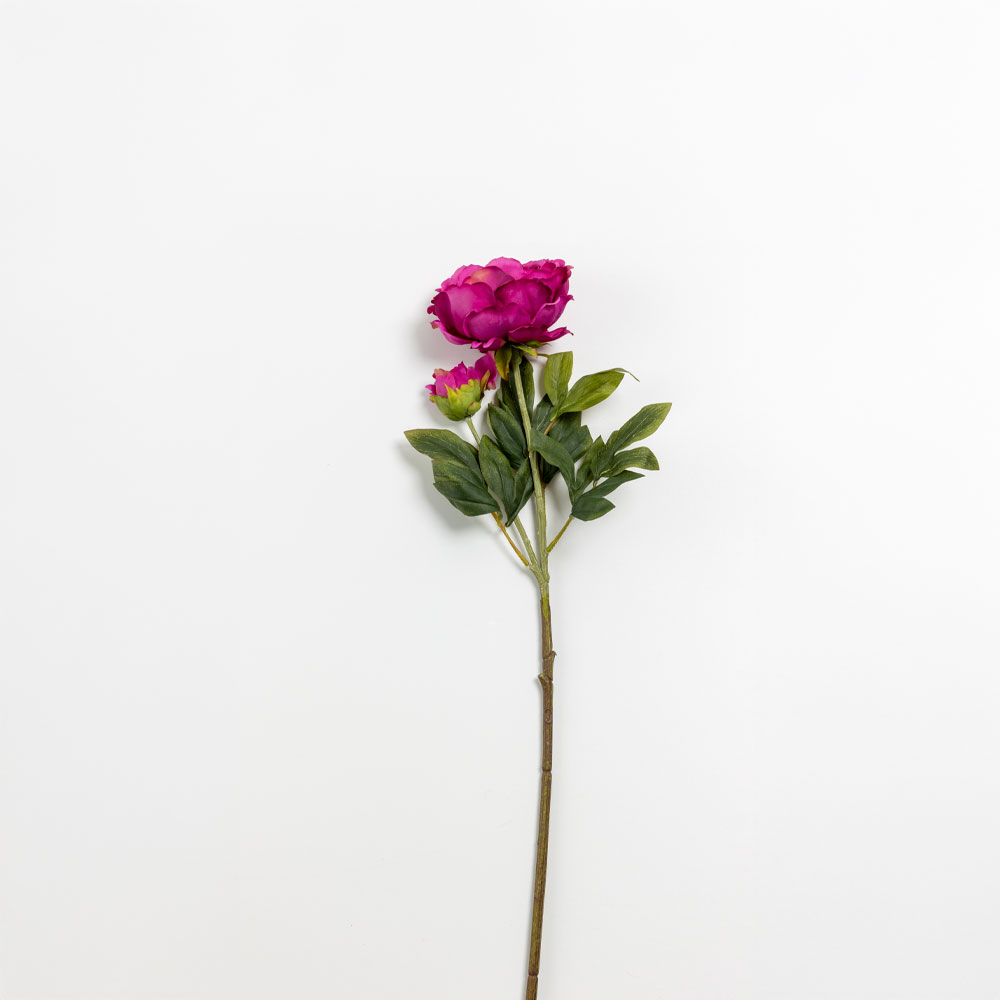 030904-EMpG7-first-_1 KATE PEONY ΛΟΥΛΟΥΔΙ ΤΕΧΝΗΤΟ 67cm POLYESTER ΦΟΥΞΙΑ ΠΡΑΣΙΝΟ 030904 - Image 1