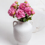 PEONY ΛΟΥΛΟΥΔΙ ΤΕΧΝΗΤΟ 67cm POLYESTER ΡΟΖ ΠΡΑΣΙΝΟ 030906 - Image 2