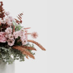 PEONY ΛΟΥΛΟΥΔΙ ΤΕΧΝΗΤΟ 82cm POLYESTER ΡΟΖ ΓΚΡΙ 030910 - Image 4