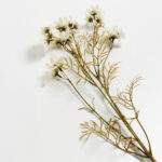 SKY COSMOS ΛΟΥΛΟΥΔΙ ΤΕΧΝΗΤΟ 79cm POLYESTER ΜΠΕΖ ΠΡΑΣΙΝΟ 030912 - Image 5