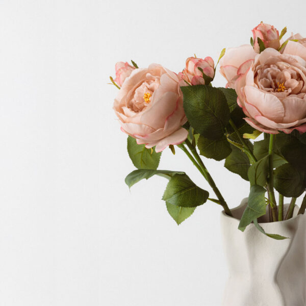 AUSTIN ROSE ΛΟΥΛΟΥΔΙ ΤΕΧΝΗΤΟ 64cm POLYESTER ΣΟΜΟΝ ΠΡΑΣΙΝΟ 030918 - Image 4