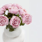 BEAUTY ROSE ΛΟΥΛΟΥΔΙ ΤΕΧΝΗΤΟ 67cm POLYESTER ΡΟΖ ΠΡΑΣΙΝΟ 030919 - Image 4