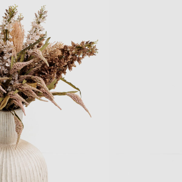 DELPHINIUM ΛΟΥΛΟΥΔΙ ΤΕΧΝΗΤΟ 108cm POLYESTER ΜΠΕΖ 030924 - Image 4