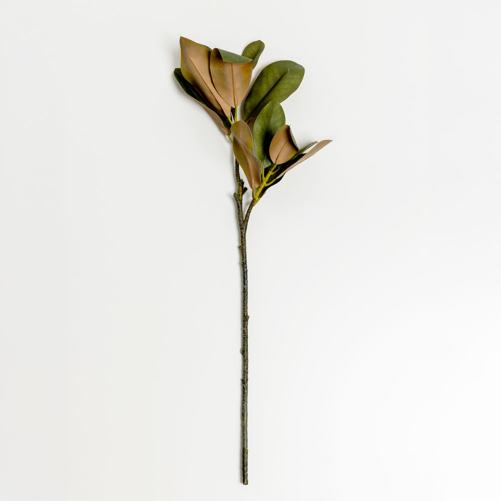 030931-XdisR-first-_1 MAGNOLIA LEAVES ΛΟΥΛΟΥΔΙ ΤΕΧΝΗΤΟ 83cm POLYESTER ΠΡΑΣΙΝΟ 030931 - Image 1