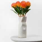 CAMPANULA ΛΟΥΛΟΥΔΙ ΤΕΧΝΗΤΟ 61cm POLYESTER ΠΟΡΤΟΚΑΛΙ ΠΡΑΣΙΝΟ 030933 - Image 2