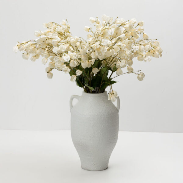 LANTERN FLOWER ΛΟΥΛΟΥΔΙ ΤΕΧΝΗΤΟ 90cm POLYESTER ΜΠΕΖ ΠΡΑΣΙΝΟ 030939 - Image 2