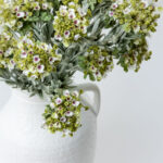 SWEET ALYSSUM ΛΟΥΛΟΥΔΙ ΤΕΧΝΗΤΟ 78cm POLYESTER ΛΕΥΚΟ ΜΩΒ ΠΡΑΣΙΝΟ 030941 - Image 3