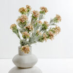 SWEET ALYSSUM ΛΟΥΛΟΥΔΙ ΤΕΧΝΗΤΟ 78cm POLYESTER ΣΟΜΟΝ ΜΩΒ ΠΡΑΣΙΝΟ 030942 - Image 2