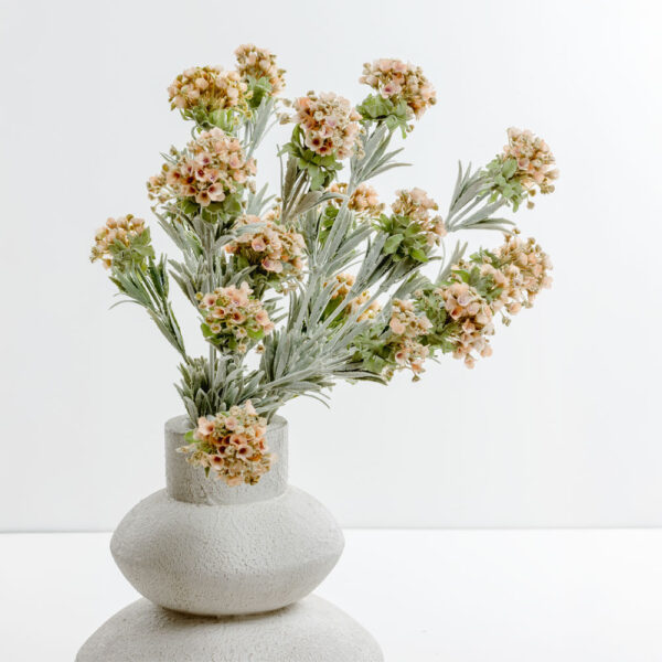 SWEET ALYSSUM ΛΟΥΛΟΥΔΙ ΤΕΧΝΗΤΟ 78cm POLYESTER ΣΟΜΟΝ ΜΩΒ ΠΡΑΣΙΝΟ 030942 - Image 2