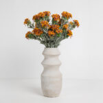 SWEET ALYSSUM ΛΟΥΛΟΥΔΙ ΤΕΧΝΗΤΟ 78cm POLYESTER ΠΟΡΤΟΚΑΛΙ ΠΡΑΣΙΝΟ 030943 - Image 2