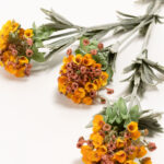 SWEET ALYSSUM ΛΟΥΛΟΥΔΙ ΤΕΧΝΗΤΟ 78cm POLYESTER ΠΟΡΤΟΚΑΛΙ ΠΡΑΣΙΝΟ 030943 - Image 3