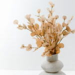 FRANCE EUCALYPTUS ΚΛΑΔΙ ΤΕΧΝΗΤΟ 90cm POLYESTER ΜΠΕΖ ΚΑΦΕ 030962 - Image 3