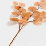 EUCALYPTUS ΚΛΑΔΙ ΤΕΧΝΗΤΟ 84cm POLYESTER ΠΟΡΤΟΚΑΛΙ 030964 - Image 3
