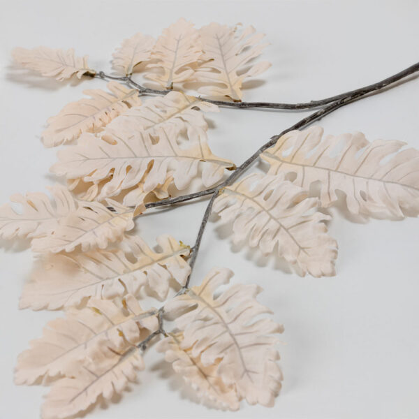 CINERARIA ΚΛΑΔΙ ΤΕΧΝΗΤΟ 70cm POLYESTER ΜΠΕΖ 030970 - Image 3