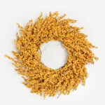 SPRING 60 ΣΤΕΦΑΝΙ ΔΙΑΚΟΣΜΗΣΗΣ 60x60cm POLYFOAM ΚΙΤΡΙΝΟ PVC 031059