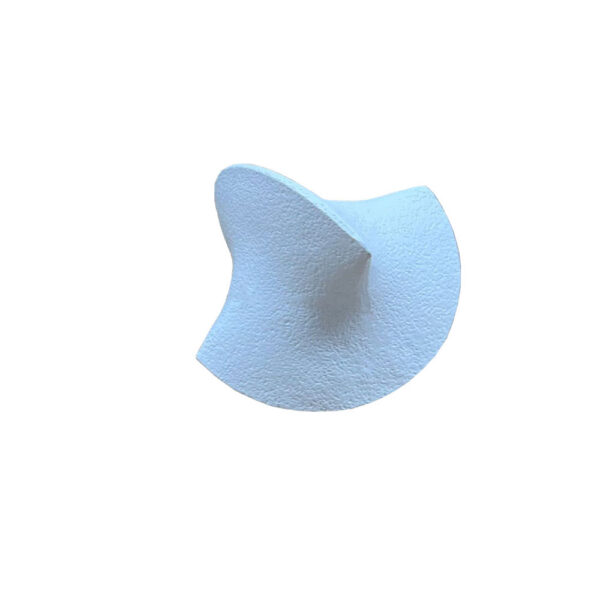 RENLEY ΔΙΑΚΟΣΜΗΤΙΚΟ ΚΟΜΠΟΣ 15x13x13cm POLYRESIN ΛΕΥΚΟ 031108 - Image 2