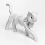 BELMA ΔΙΑΚΟΣΜΗΤΙΚΟ ΓΑΤΑ 30x8x22cm POLYRESIN ΛΕΥΚΟ 031111 - Image 4