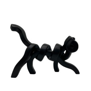 BELMA ΔΙΑΚΟΣΜΗΤΙΚΟ ΓΑΤΑ 30x8x22cm POLYRESIN ΜΑΥΡΟ 031112