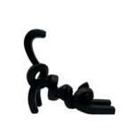 BELMA ΔΙΑΚΟΣΜΗΤΙΚΟ ΓΑΤΑ 25x7x23cm POLYRESIN ΜΑΥΡΟ 031113