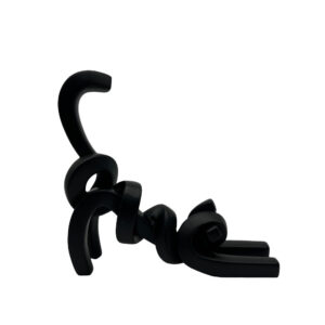 BELMA ΔΙΑΚΟΣΜΗΤΙΚΟ ΓΑΤΑ 25x7x23cm POLYRESIN ΜΑΥΡΟ 031113