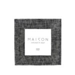 OLAF ΚΟΡΝΙΖΑ 16x2x17cm POLYRESIN ΜΑΥΡΟ ΛΕΥΚΟ ΓΥΑΛΙ 031123