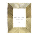 CADAN ΚΟΡΝΙΖΑ 21x2x25cm POLYRESIN ΧΡΥΣΟ ΓΥΑΛΙ 031137