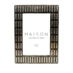JAYLEN ΚΟΡΝΙΖΑ 18x2x23cm POLYRESIN ΑΣΗΜΙ ΓΥΑΛΙ 031146