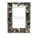 LOEN ΚΟΡΝΙΖΑ 18x2x24cm POLYRESIN ΑΣΗΜΙ ΓΥΑΛΙ 031152