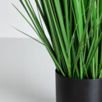 OAT GRASS ΦΥΤΟ ΤΕΧΝΗΤΟ ΣΕ ΓΛΑΣΤΡΑ 120cm PVC ΠΡΑΣΙΝΟ 031334 - Image 4