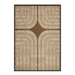 NEW AGE ΠΙΝΑΚΑΣ ΔΙΑΚΟΣΜΗΣΗΣ 80x120x4cm ΚΑΜΒΑΣ ΜΠΕΖ ΚΑΦΕ ΞΥΛΟ ΚΑΦΕ 031354