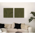 ACETE ΠΙΝΑΚΑΣ ΔΙΑΚΟΣΜΗΣΗΣ 77x77x4cm MDF ΛΑΔΙ PVC ΦΥΛΛΟ ΦΥΣΙΚΟ 031360 - Image 2