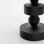 JASIEL ΦΩΤΙΣΤΙΚΟ ΕΠΙΤΡΑΠΕΖΙΟ 64cm POLYRESIN ΜΑΥΡΟ ΛΙΝΟ ΛΕΥΚΟ 031386 - Image 5