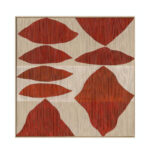 SHAYE TERRA ΠΙΝΑΚΑΣ ΔΙΑΚΟΣΜΗΣΗΣ 100x100x5cm ΚΑΜΒΑΣ ΜΠΕΖ ΚΕΡΑΜΙΔΙ ΞΥΛΟ ΦΥΣΙΚΟ 031413