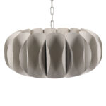 FULVIA ΦΩΤΙΣΤΙΚΟ ΟΡΟΦΗΣ 61x61x27cm ΜΕΤΑΛΛΟ ΛΕΥΚΟ 031503