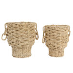 POROS ΚΑΛΑΘΙ 29x29x35cm ΦΥΛΛΑ ΚΑΛΑΜΠΟΚΙΟΥ ΦΥΣΙΚΟ 031547