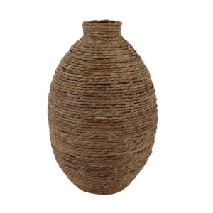 THASOS ΒΑΖΟ 40x40x60cm SEAGRASS ΦΥΣΙΚΟ 031559