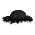 BANGAI ΦΩΤΙΣΤΙΚΟ ΟΡΟΦΗΣ 40x40x21cm SEAGRASS ΜΑΥΡΟ 031582