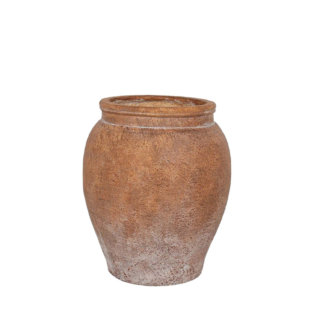 031621-r6Mvg-first-_1 ALTHEA ΓΛΑΣΤΡΑ 30x30x37cm MgO TERRACOTTA 031621 - Image 1