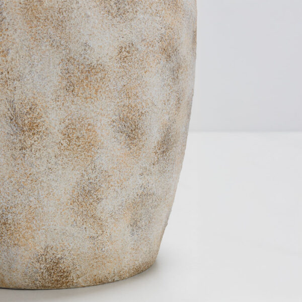 SCOPELOS ΓΛΑΣΤΡΑ 30x30x37cm MgO ΛΕΥΚΟ ΜΠΕΖ 031626 - Image 4