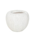 NIREAS ΒΑΖΟ 43x43x34cm MgO ΛΕΥΚΟ 031639