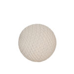 AMELIA ΔΙΑΚΟΣΜΗΤΙΚΗ ΜΠΑΛΑ 12x12x12cm RESIN ΜΠΕΖ 031714