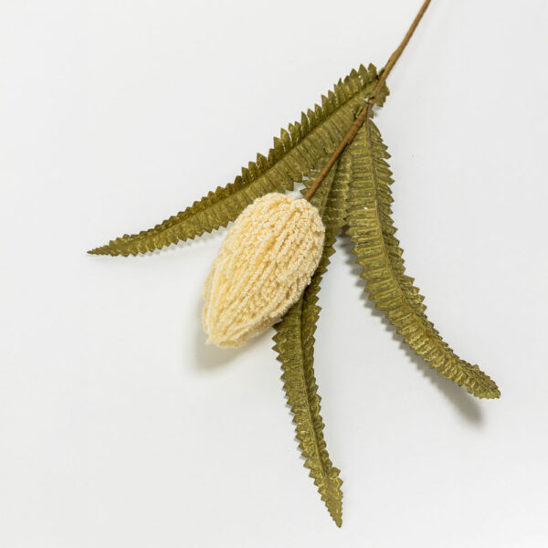 AROMA ESSENCE ΛΟΥΛΟΥΔΙ ΤΕΧΝΗΤΟ 64cm FOAM ΜΠΕΖ ΠΡΑΣΙΝΟ PVC 031720 - Image 3