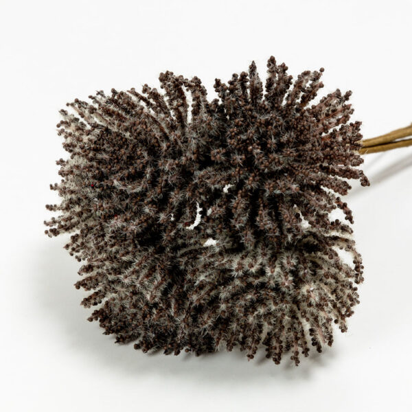 AROMA BLOSSOMS ΛΟΥΛΟΥΔΙ ΤΕΧΝΗΤΟ 22cm FOAM ΚΑΦΕ PVC 031734 - Image 3