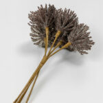 AROMA BLOSSOMS ΛΟΥΛΟΥΔΙ ΤΕΧΝΗΤΟ 22cm FOAM ΚΑΦΕ PVC 031734 - Image 5