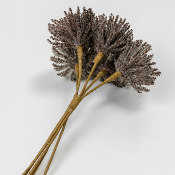 AROMA BLOSSOMS ΛΟΥΛΟΥΔΙ ΤΕΧΝΗΤΟ 22cm FOAM ΚΑΦΕ PVC 031734 - Image 5