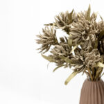 AROMA BLOSSOMS ΛΟΥΛΟΥΔΙ ΤΕΧΝΗΤΟ 57cm FOAM ΚΑΦΕ ΠΡΑΣΙΝΟ PVC 031736 - Image 2