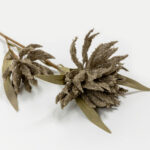 AROMA BLOSSOMS ΛΟΥΛΟΥΔΙ ΤΕΧΝΗΤΟ 57cm FOAM ΚΑΦΕ ΠΡΑΣΙΝΟ PVC 031736 - Image 3